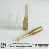 1ml 2ml glass ampoules bottle vials injection clear amber